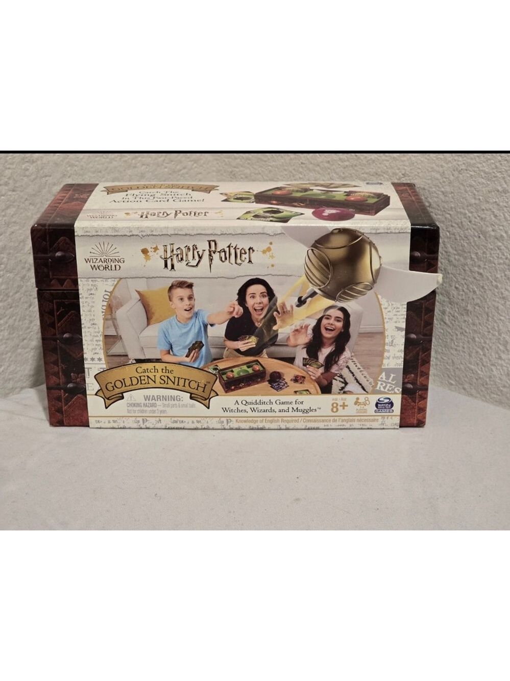 Spin Master Harry Potter Catch the Golden Snitch Card Game